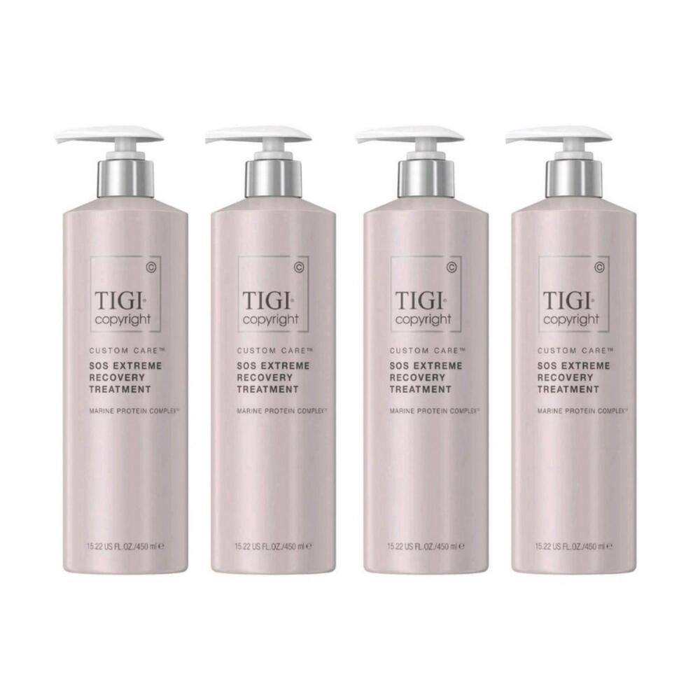TIGI Copyright SOS Extreme Recovery Treatment 15.22oz 4 Pack Dry Damaged Hair